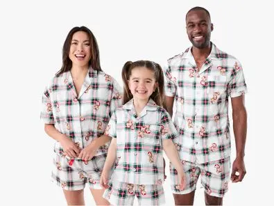 Family Matching Christmas Out