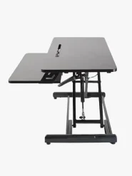 Sit and Stand Desk in Black Color