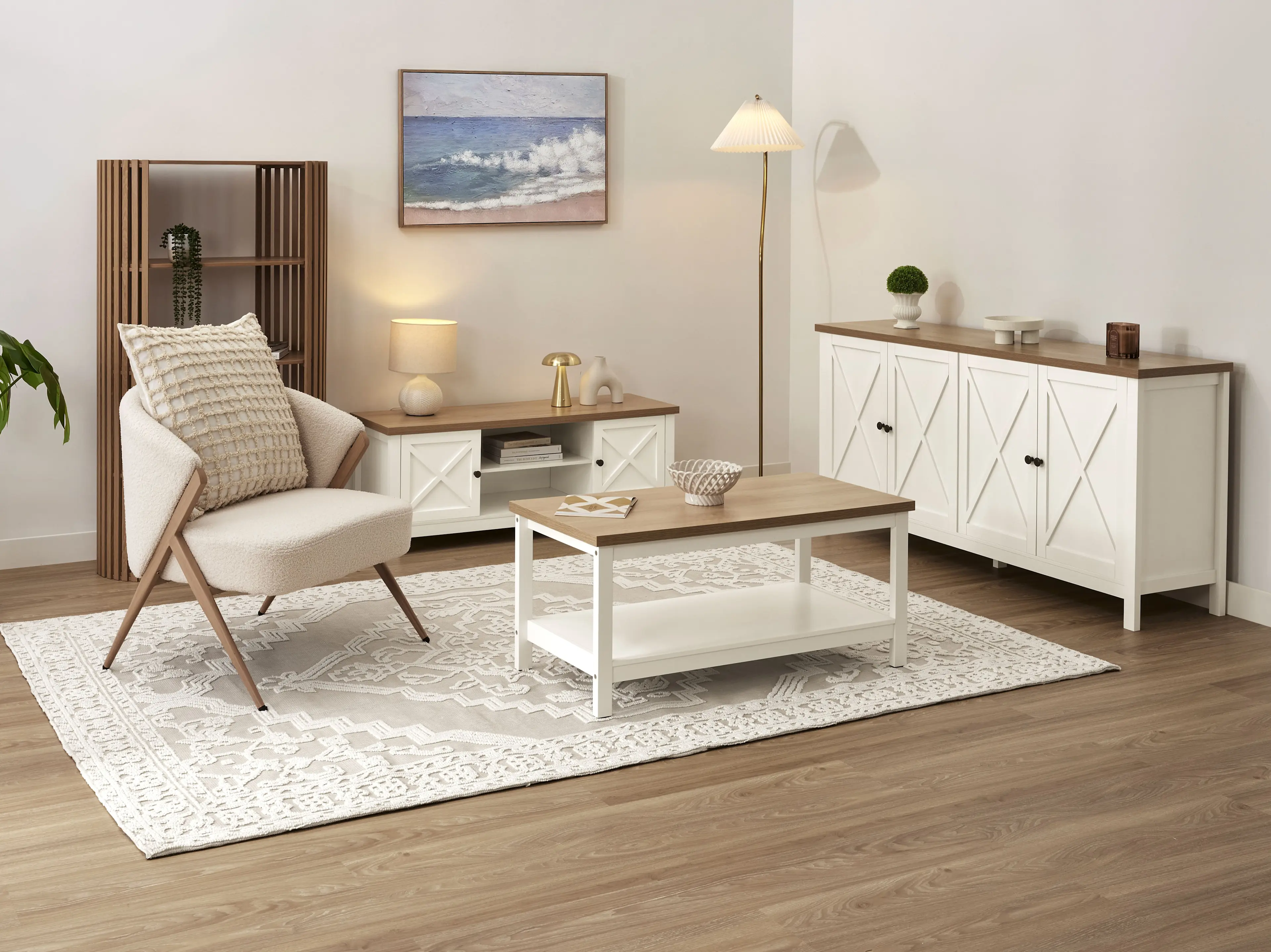 Living room: laidback comfort look 1