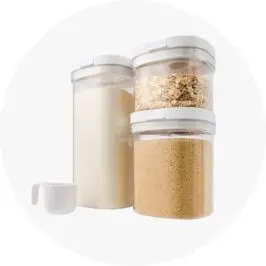 3 Piece Food Storage