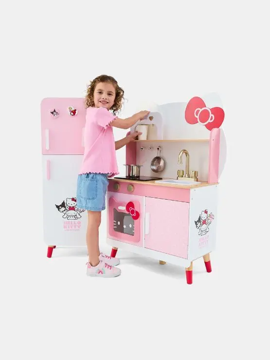 Hello Kitty and Friends Wooden Interactive Kitchen Pla