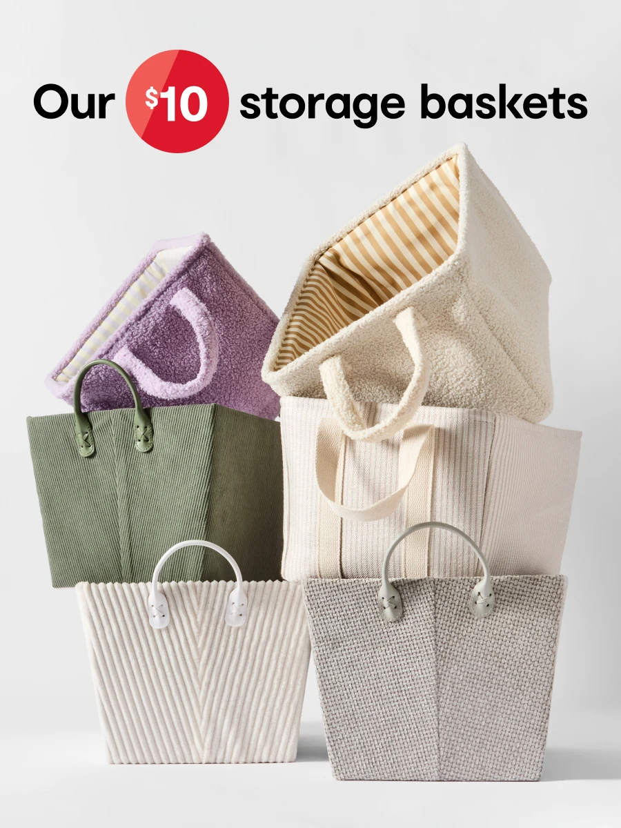 $10 Storage baskets