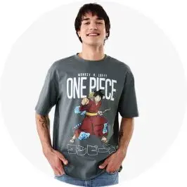 Mens One Piece License T-shirt- 