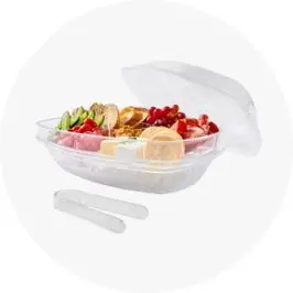 Rectangle Food Platter with Ice 