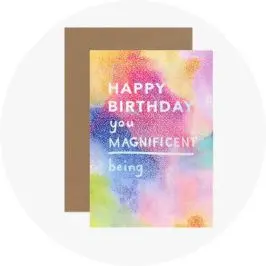 Connections from Hallmark Birthday Card - Magnificent B