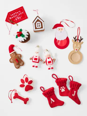 Assortment of Christmas Tree Ornam
