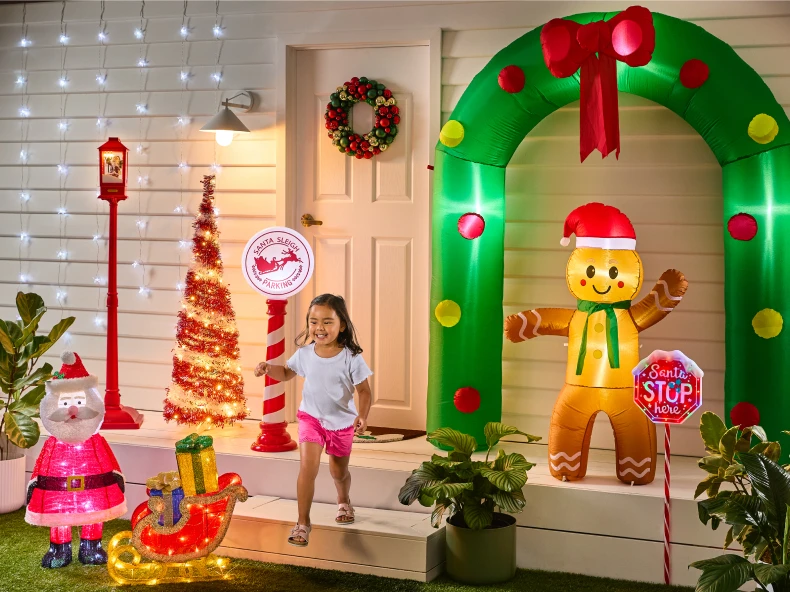 Christmas outdoor decoration li