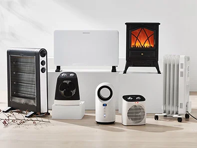 Assortment of all heater appliances