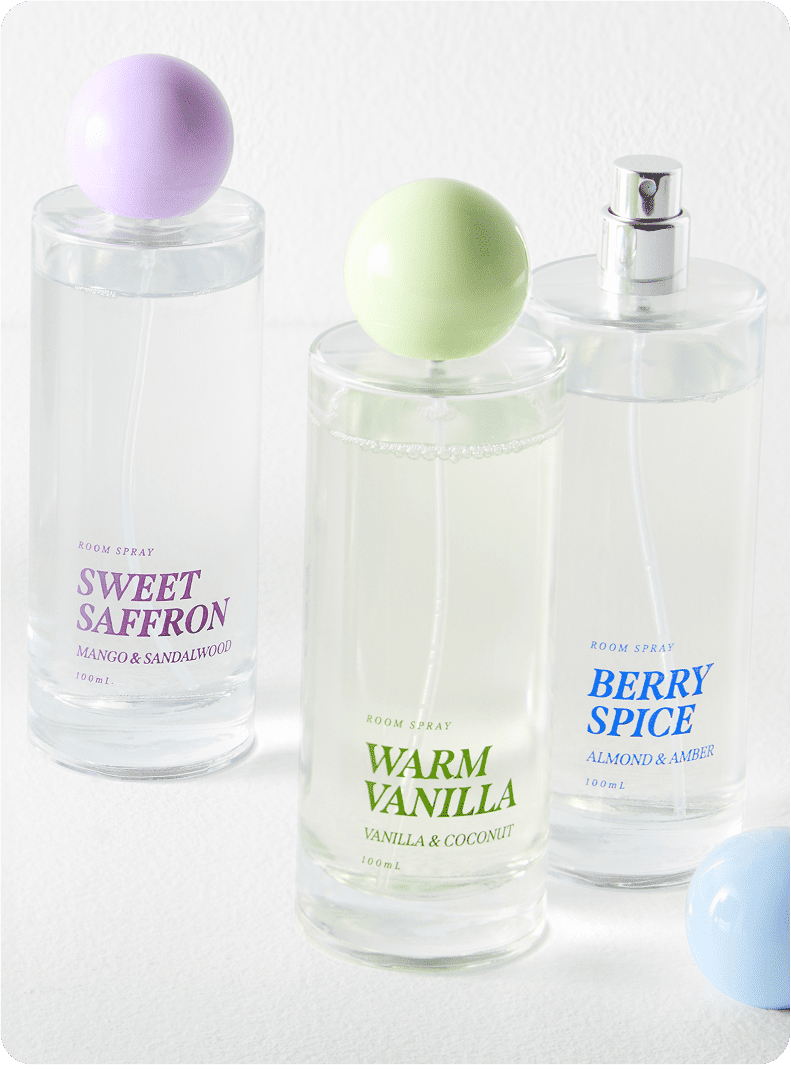 Assortment of room sprays