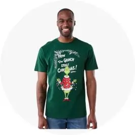 The Grinch License Christmas T-s