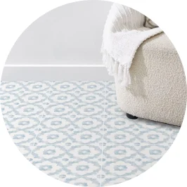 8 Pack Vinyl Floor Tiles - Santo