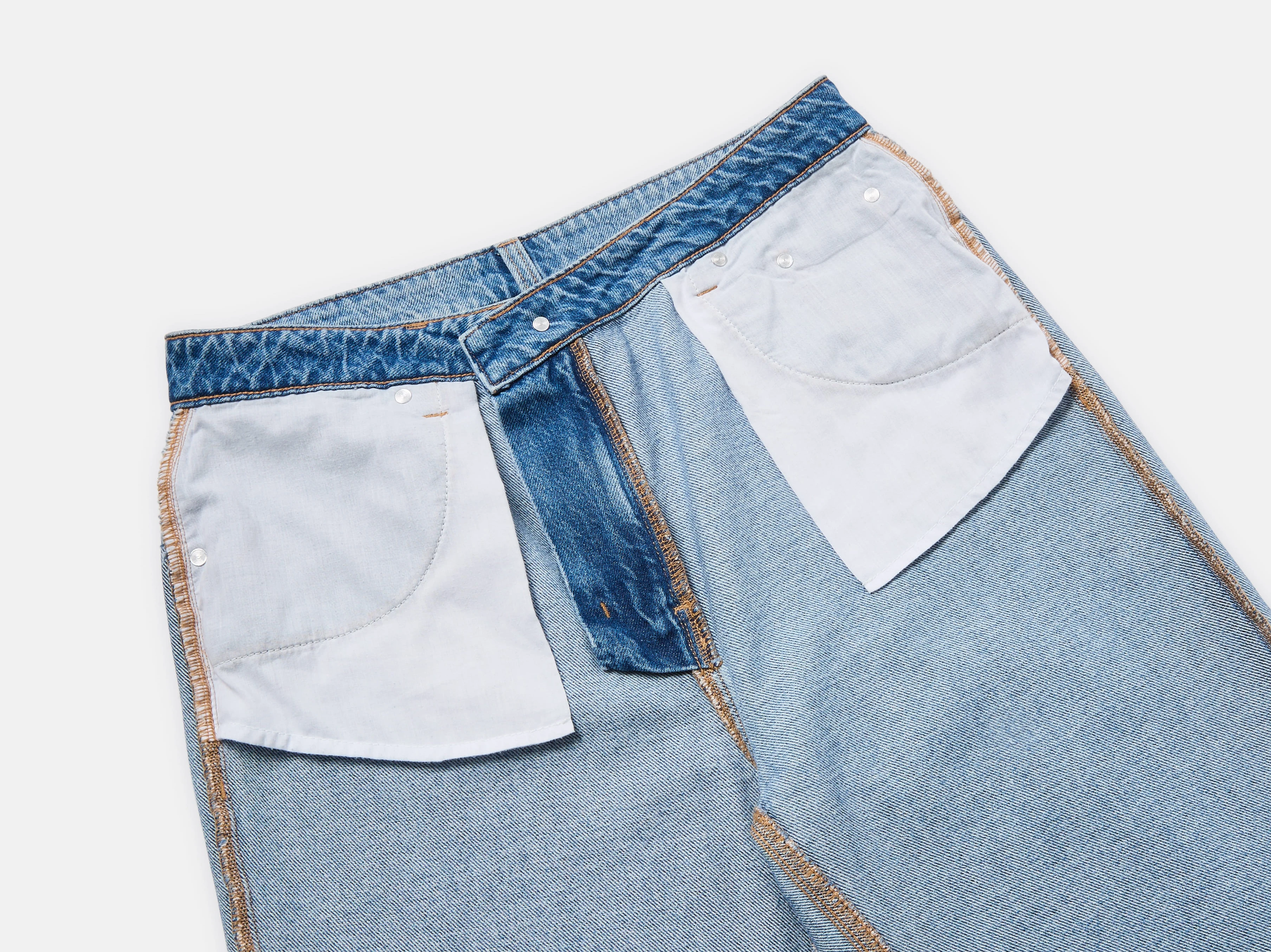 Womens inside out jeans