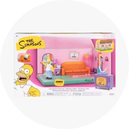 The Simpsons Living Room Dioroma Pla