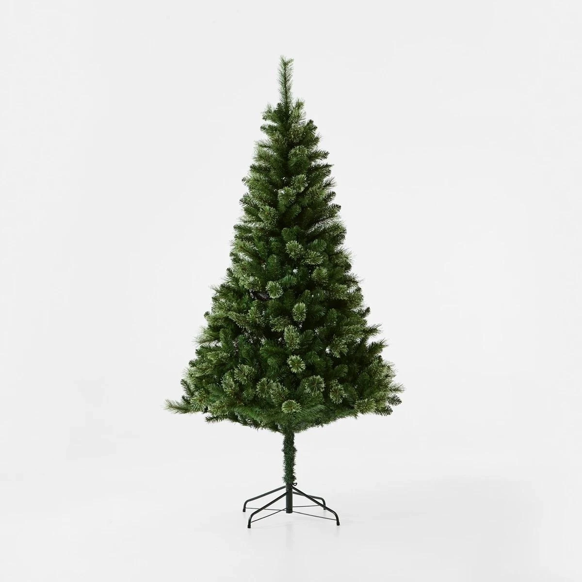 Green traditional Christmas trees 1