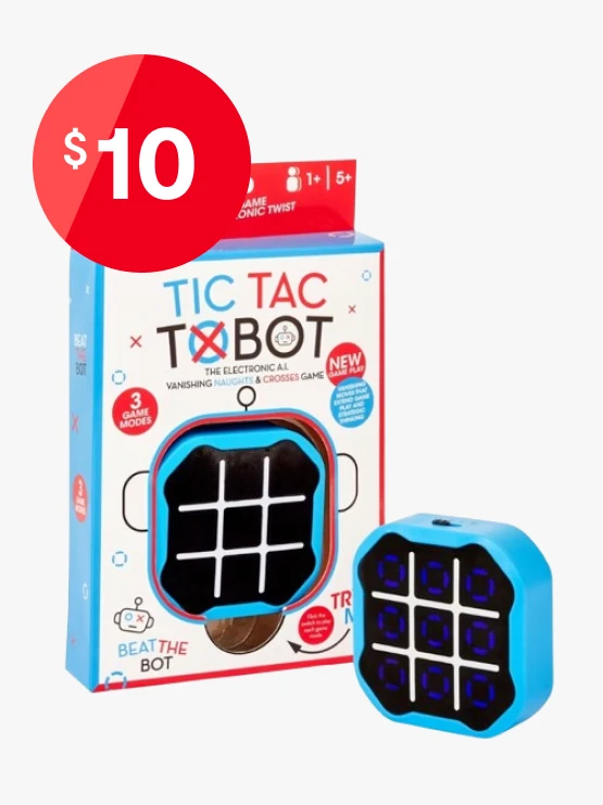 ToyMania Tic Tac Tobot Game