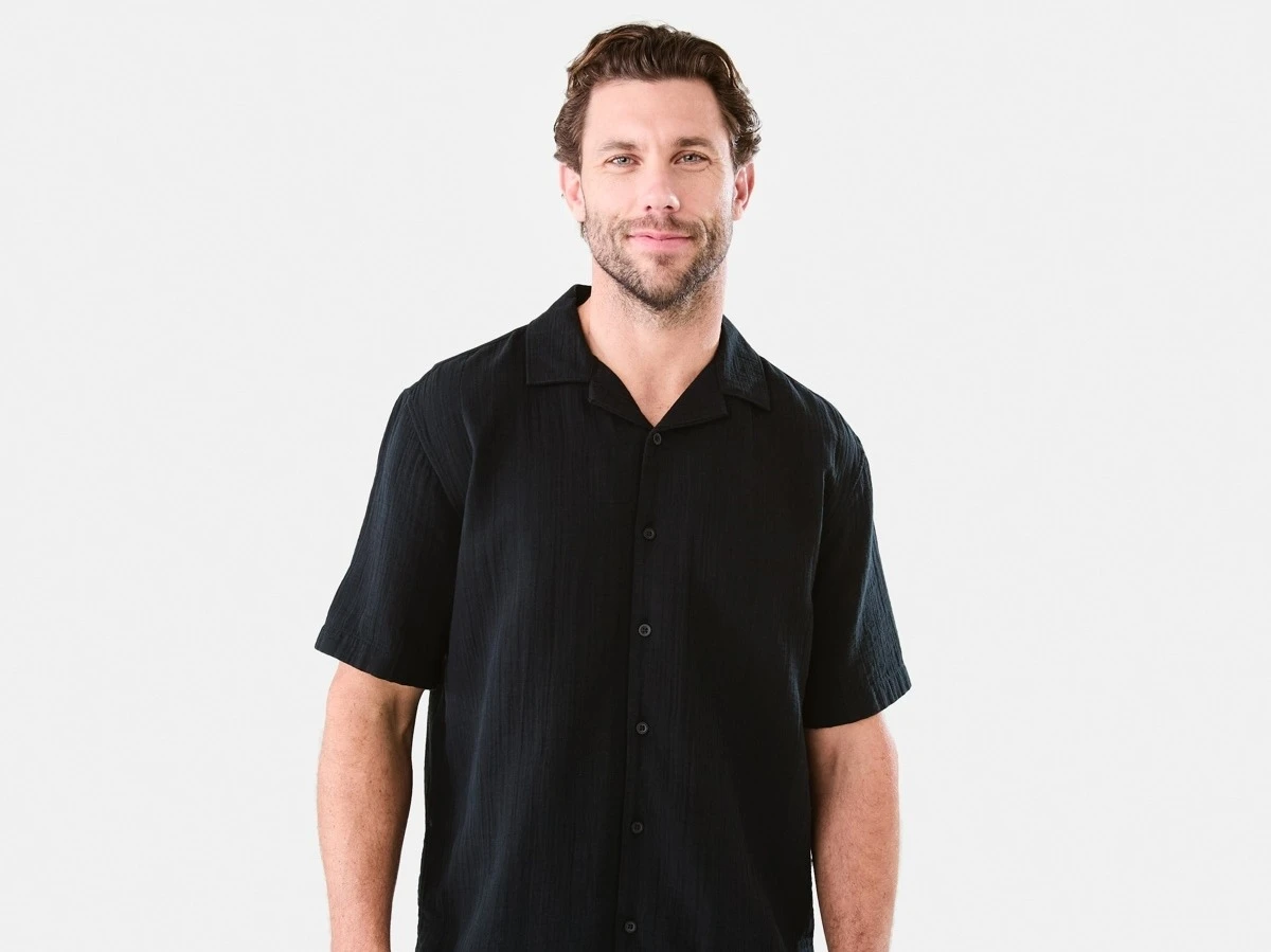 Short Sleeve Double Cloth Shirt