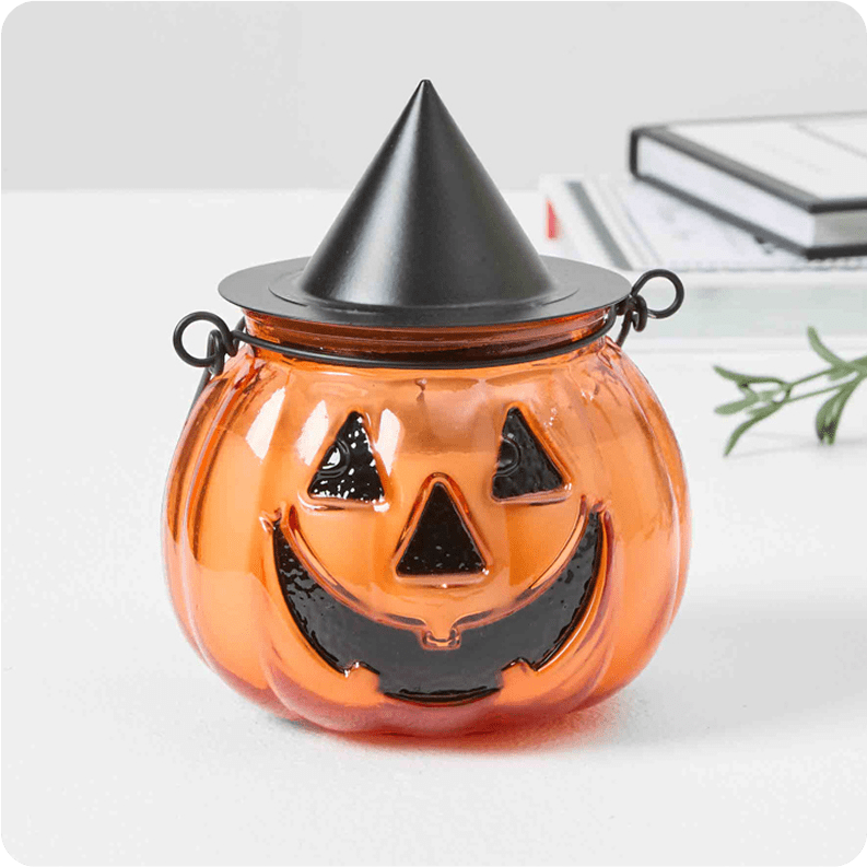 Halloween Pumpkin Candle