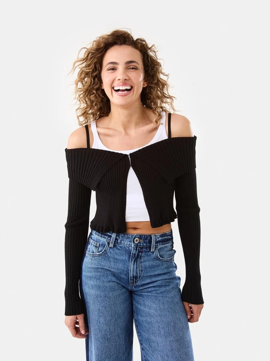 Long Sleeve Trim Rib Card