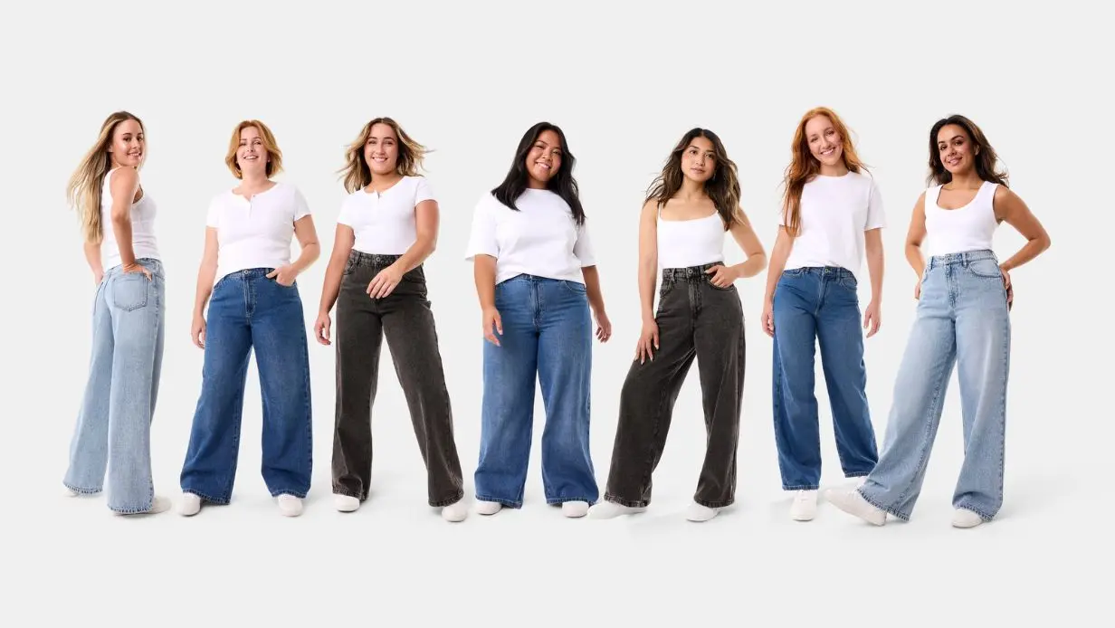 Customer denim banner