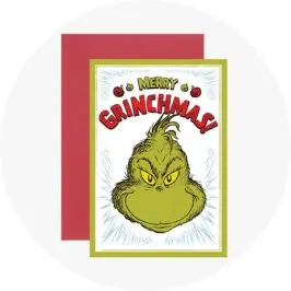 Hallmark Christmas Card - Merry Grinch