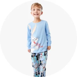 Boys Bugs Bunny Sleepwear PJ