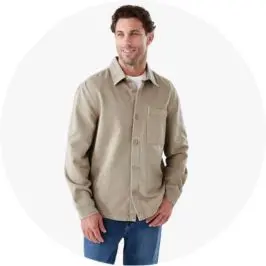 Mens Long Sleeve Denim Overs