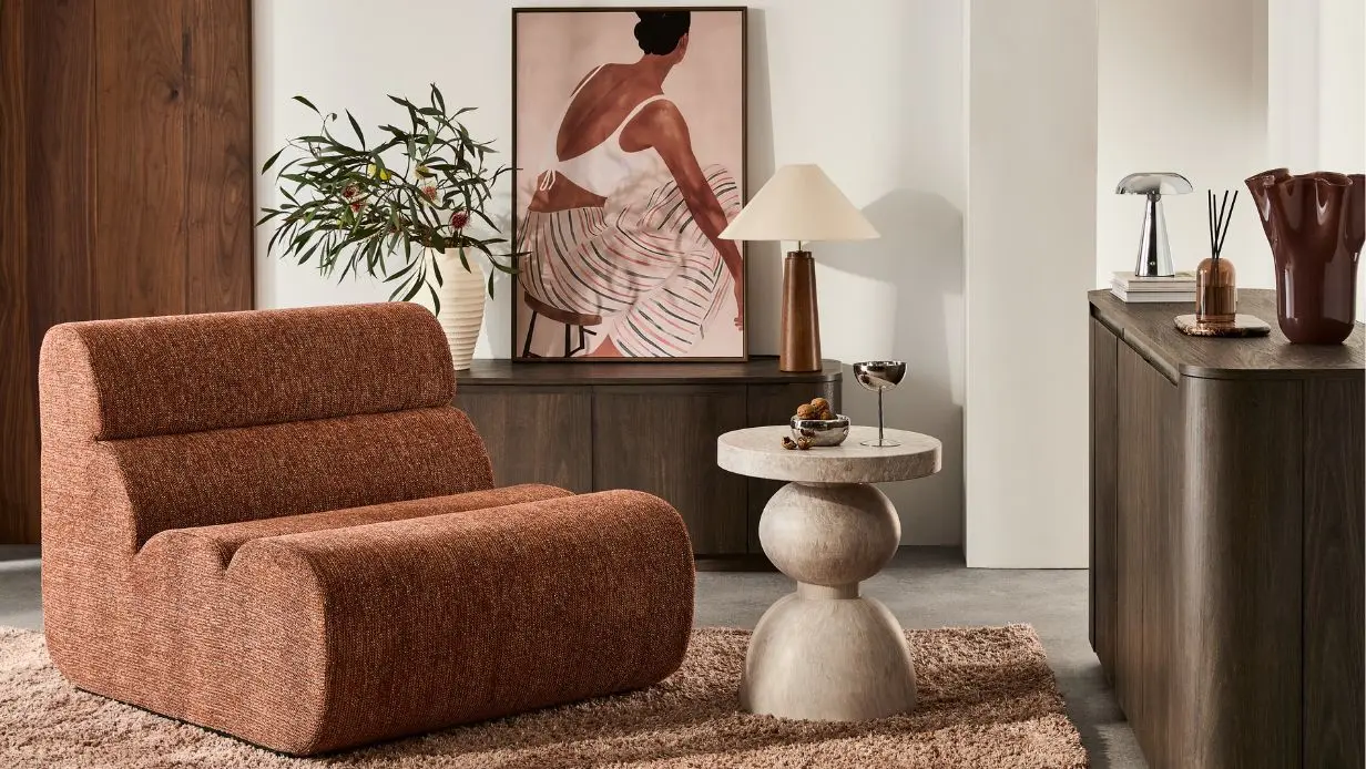 Ripple armchair living room
