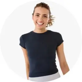 Active Womens Ultra Soft Crew Neck T-shirt- 