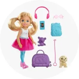 Barbie Chelsea Travel Doll Pla