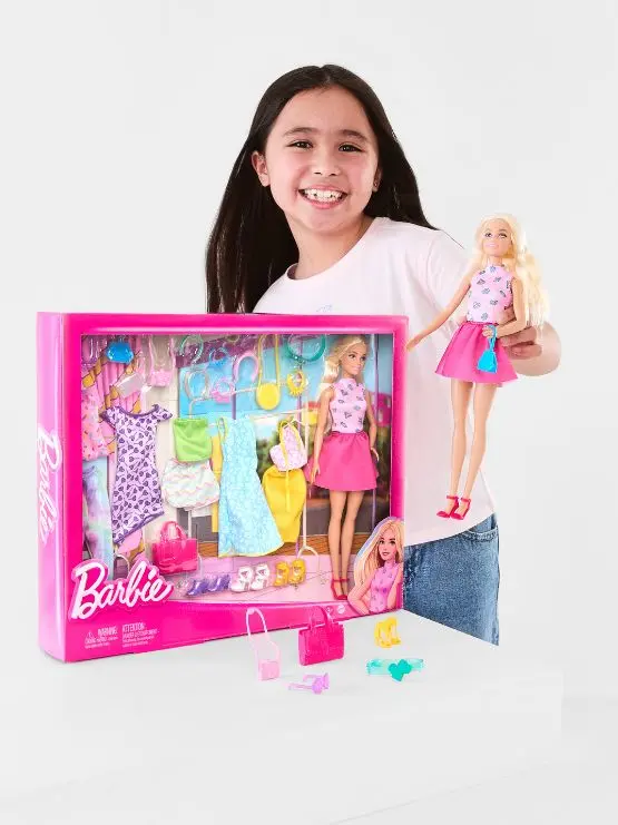 Barbie Mix-and-Match Fashion Clothes and 
