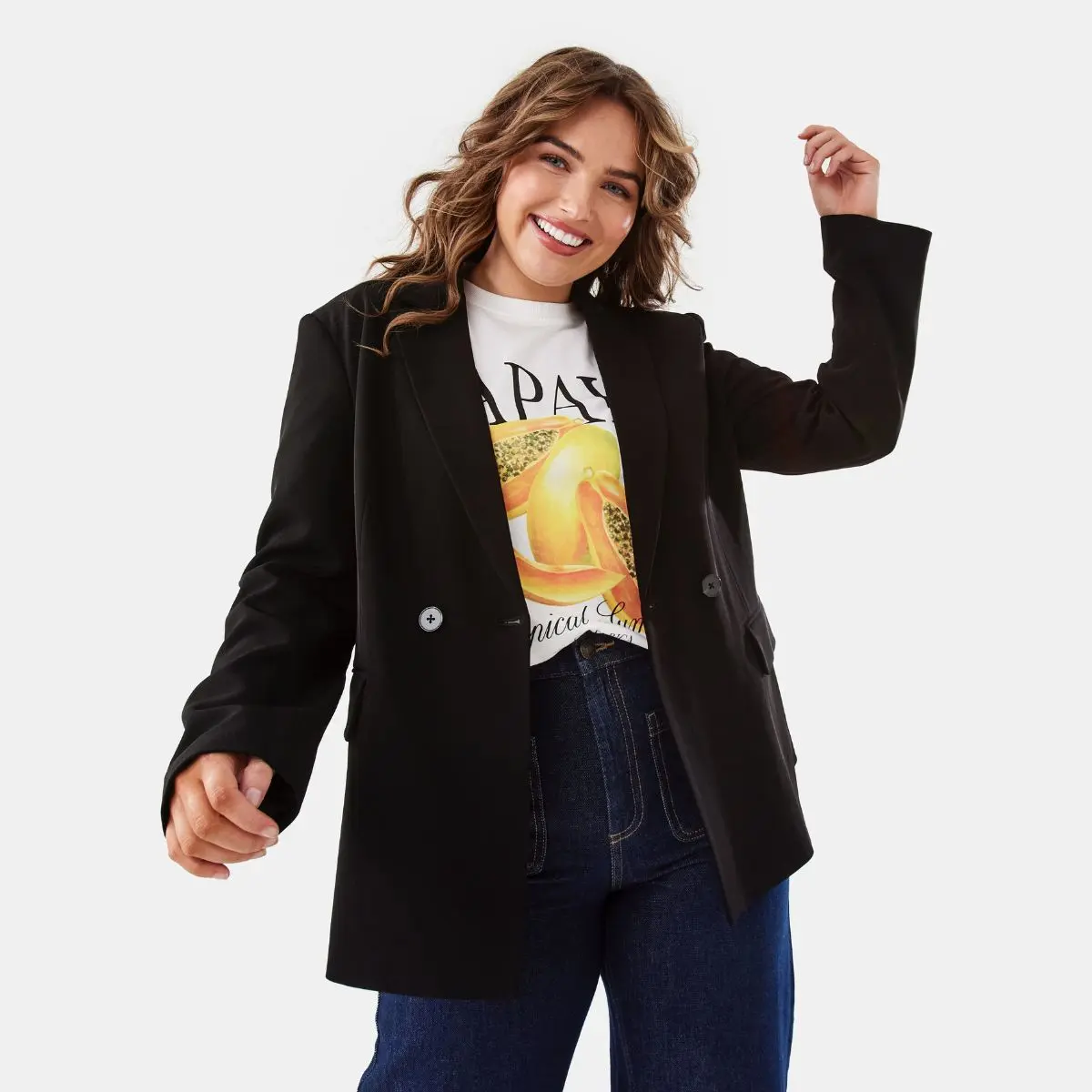 Double Breasted Blazer