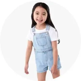 Dungarees for Girls 1-8 y