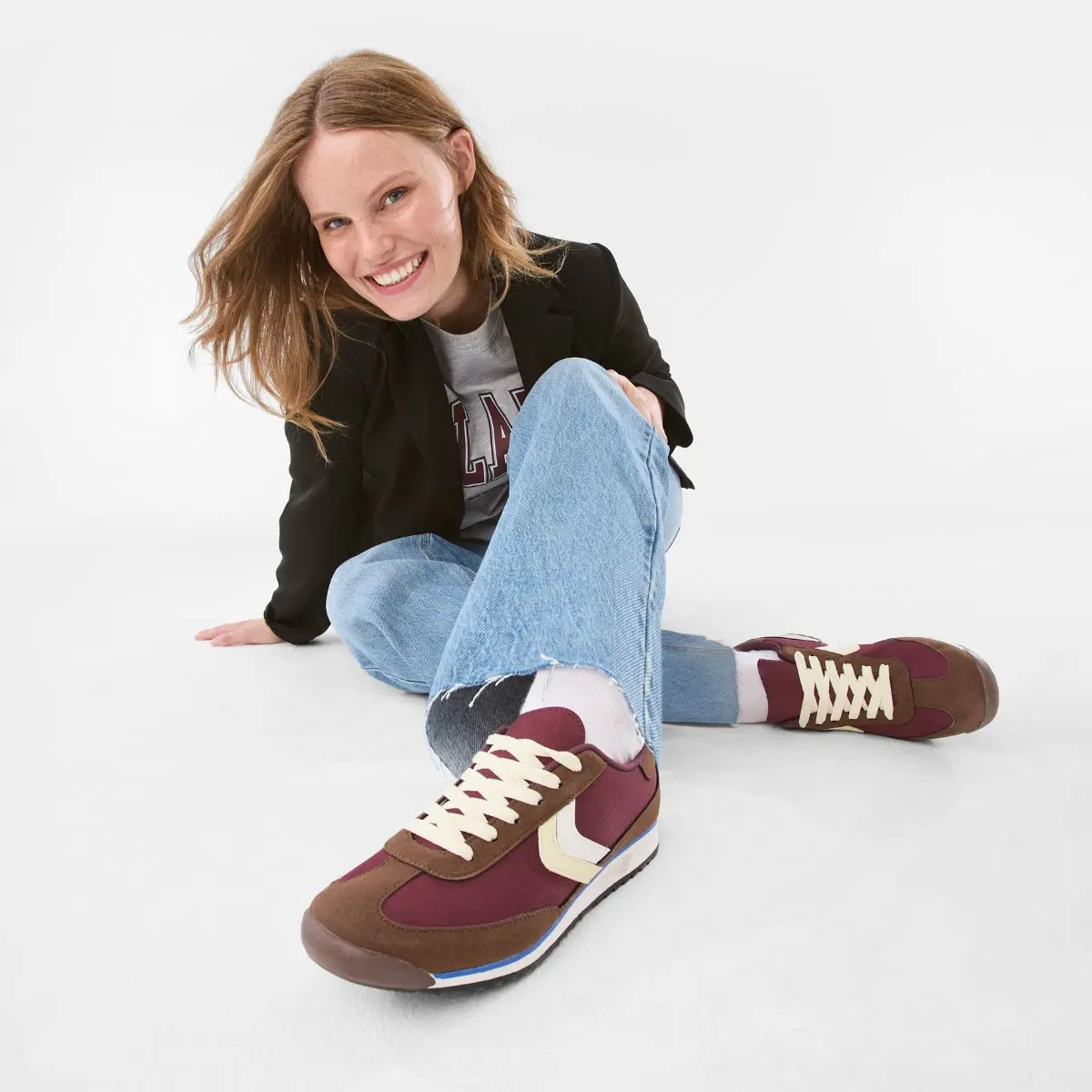 Retro Nylon Sneakers