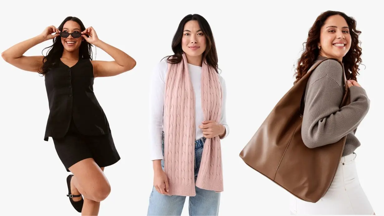 Womens accessories - scarves, sunglasses and handbags