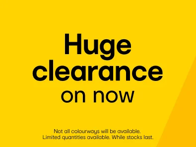 Clearance banner