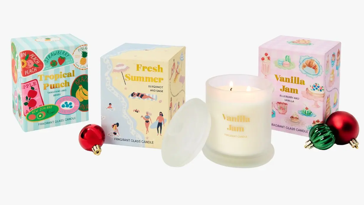 Scented Christmas Candles