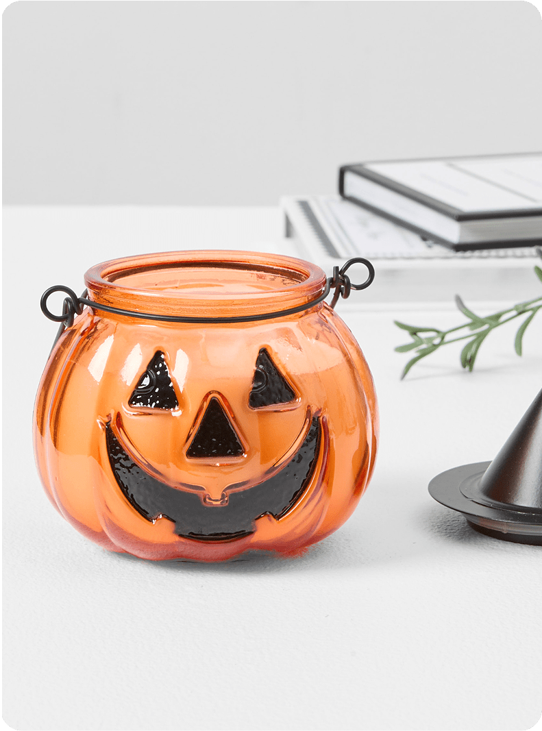 Pumpkin Themed & Scented Candle