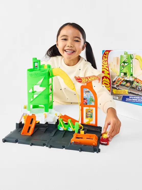 Hot Wheels City Super Recharge Fuel Sta