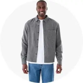 Mens Long Sleeve Jacquard Overs