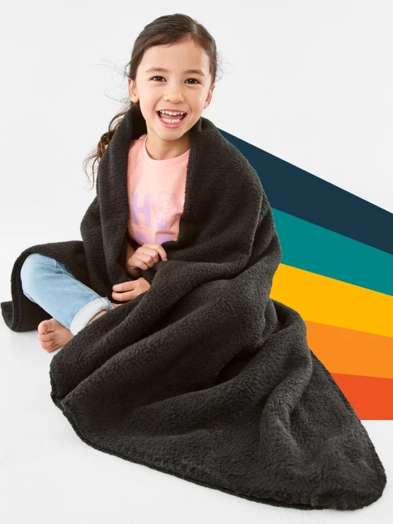 Shop Polar Fleece Throw -B