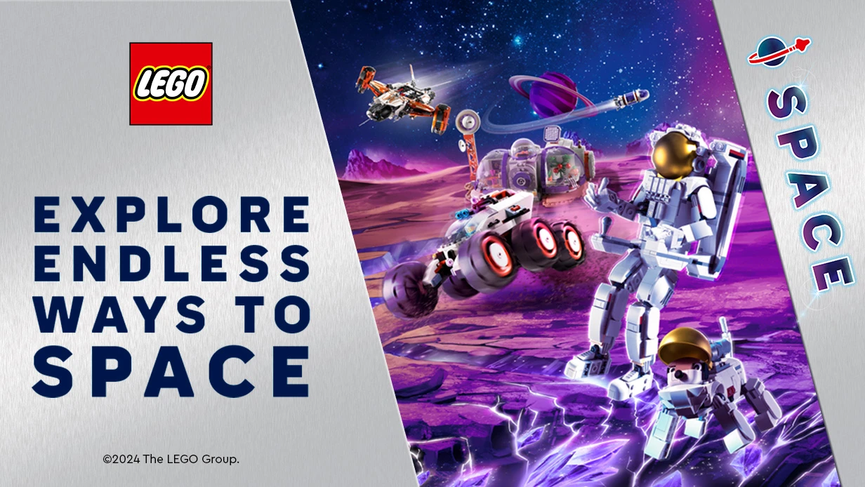 LEGO Space Explore Endless Ways to Space 