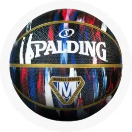 Spalding Harlem Globetrotters Marble Series Basketball - Si