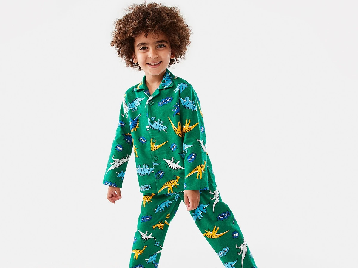 Dino Flannelette Pyjama