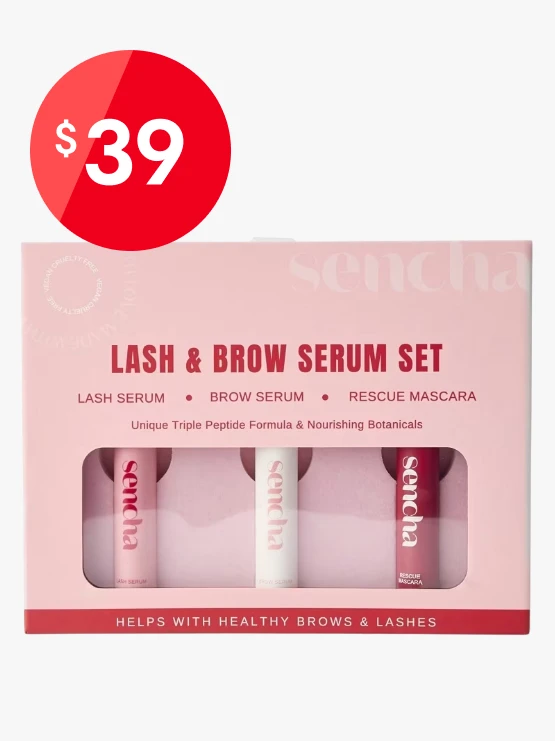 Sencha Lash and Brow Serum Set