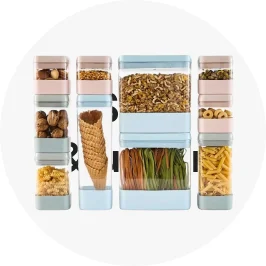 10 Piece Flip Lock Food Storage Set