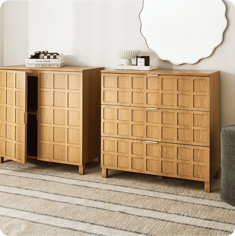 Owen Chest Of Drawers and Owen Cabinet