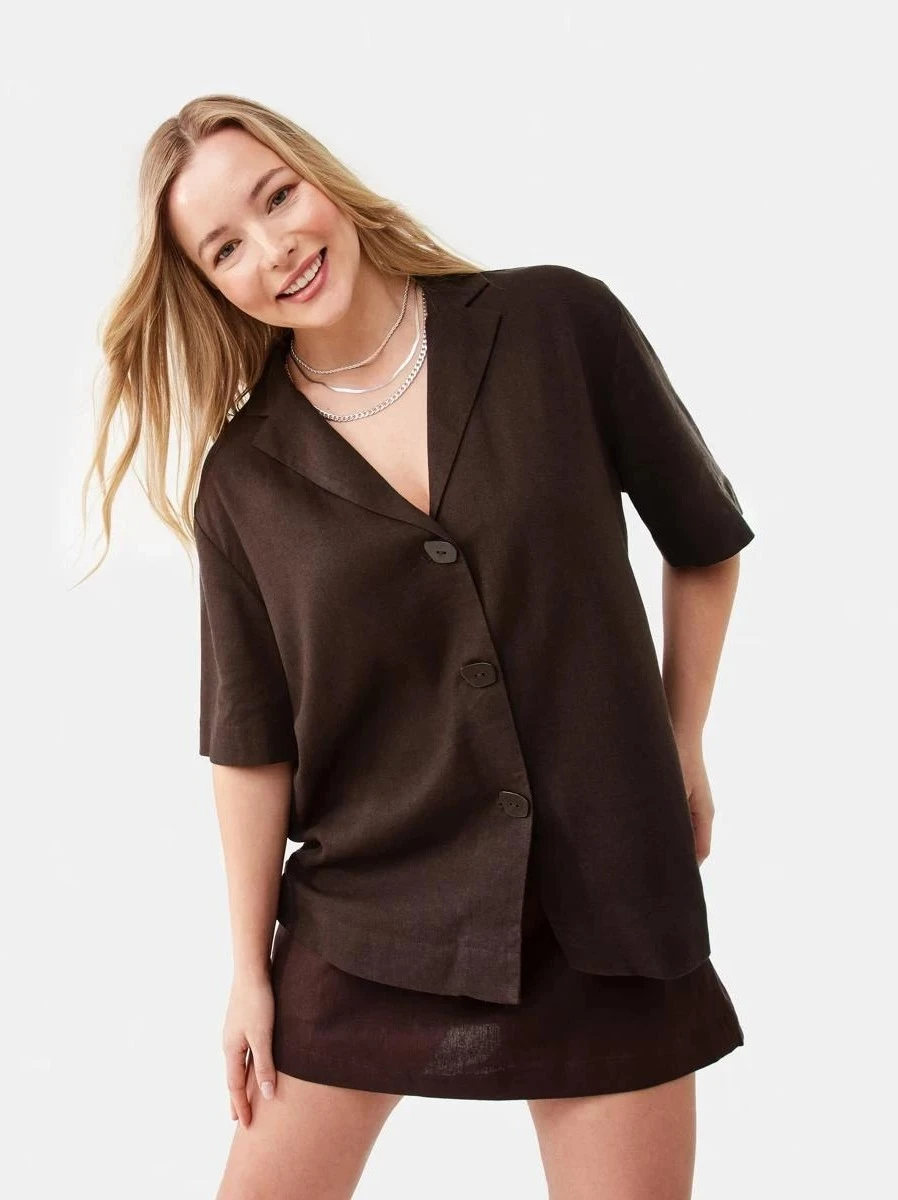 Boxy Linen Blend S