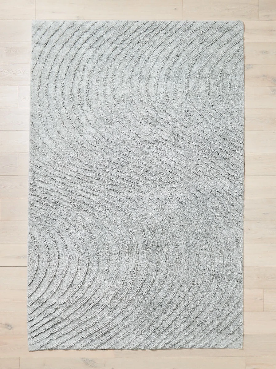 Grey Axel Tufted Rug - La