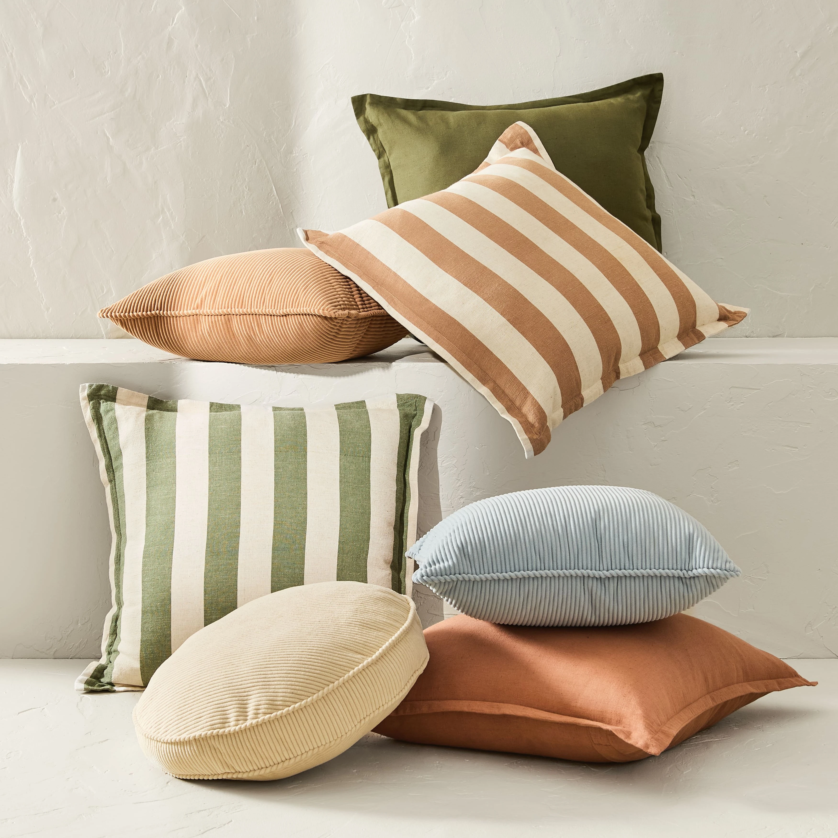 Assortment of cushions