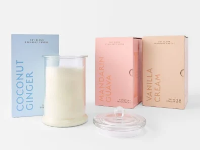 Fragrant candle collec